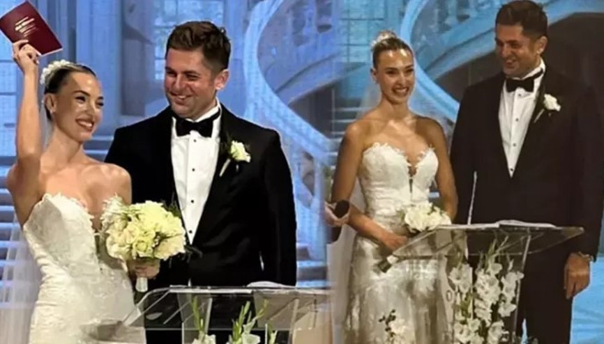 ‘Evlilikten yıllarca kaçtım’ Ünlü çift nikah masasına oturdu