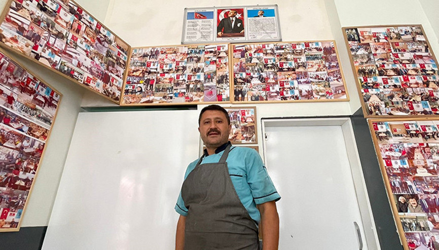 Çorumdaki fırında şaşırtan uygulama: Bir pide bir fotoğraf... Müşterilerimin hatırasını saklıyorum
