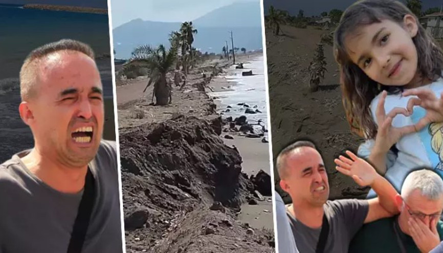 Sahilde tepecikten kayan kumun altında kalan Ezgi, hayatını kaybetti Sahilde tepecikten kayan kumun altında kalan Ezgi, hayatını kaybetti