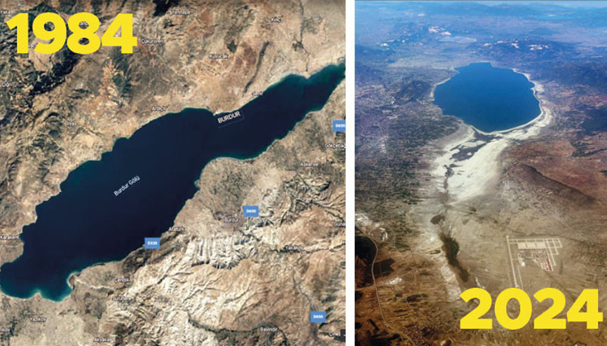 Burdur Gölü yok oluyor