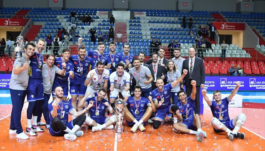 Arkas Spor kupanın sahibi oldu