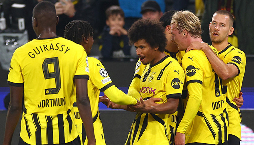 Nuri Şahinin Borussia Dortmunduna yan bakılmıyor Ezip geçtiler, maçta 8 gol