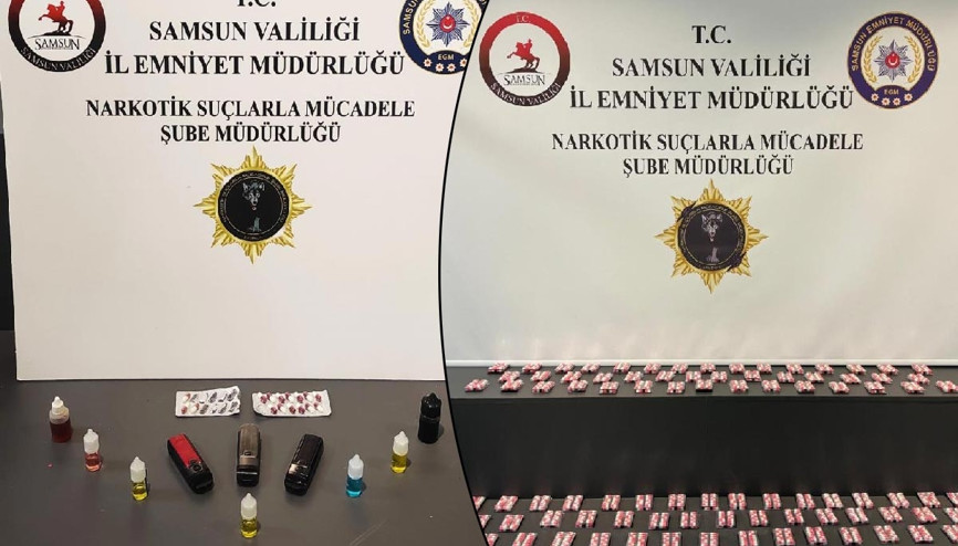 Samsunda uyuşturucu operasyonu: 4 gözaltı
