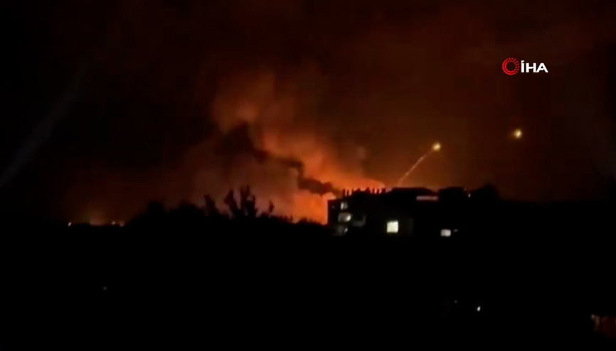 İsrail, Suriyede silah deposunu vurdu