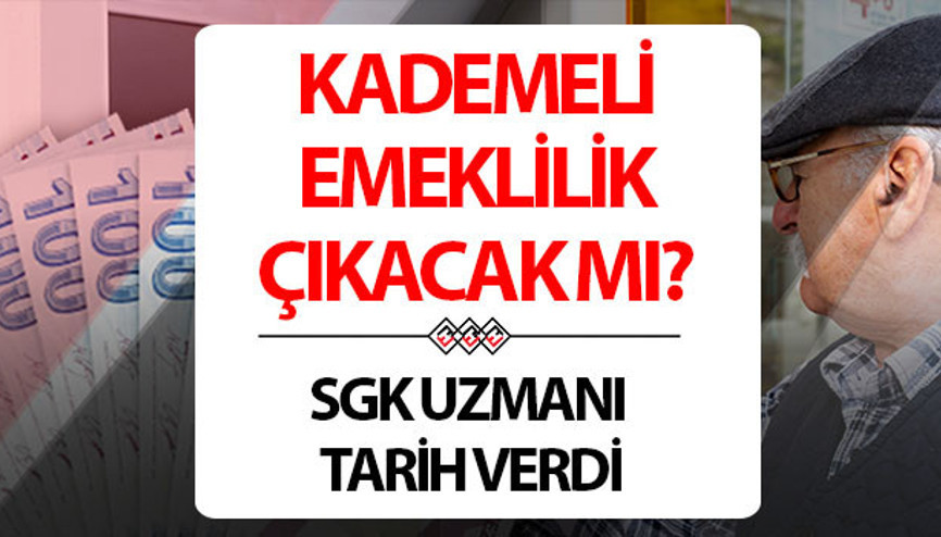 KADEMELİ EMEKLİLİK SON DURUM GELİŞMELER 4 EKİM 2024 | Yaş beklemeden erken emeklilik (kademeli emeklilik) gelecek mi Kademeli emeklilik tablosu nedir, şartları neler SGK Uzmanı açıkladı