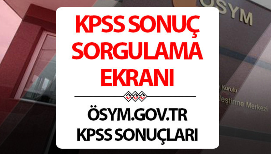 KPSS neden açıklanmıyor ÖSYM KPSS Ortaöğretim neden açıklamadı, ne zaman açıklanacak