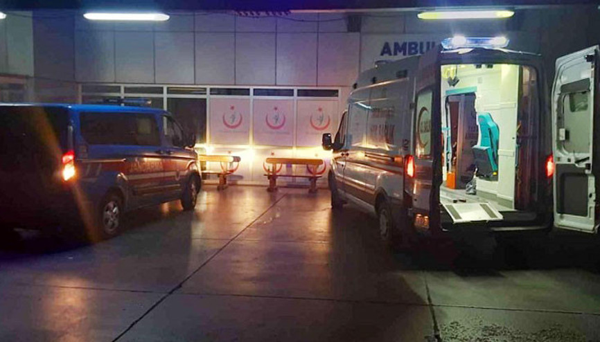 Çocuklarını görmeye gitmişti.. Peş peşe iki araç...