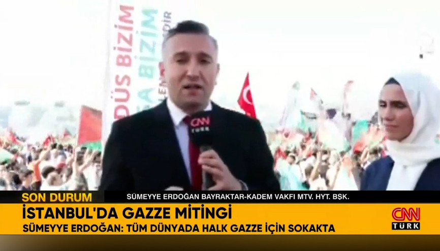 Sümeyye Erdoğan CNN Türke konuştu