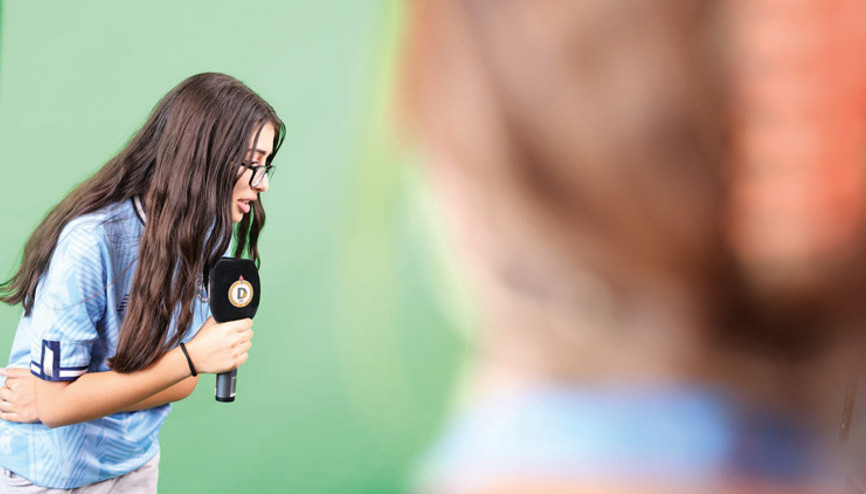 Demirören Medya gençleri stüdyoya soktu