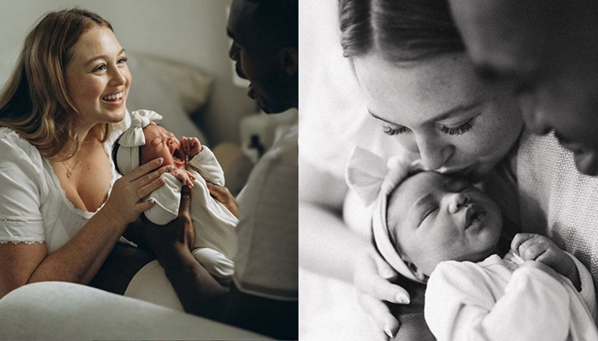 Ünlü model yeniden anne oldu: Mutluluk kalbimden taşıyor