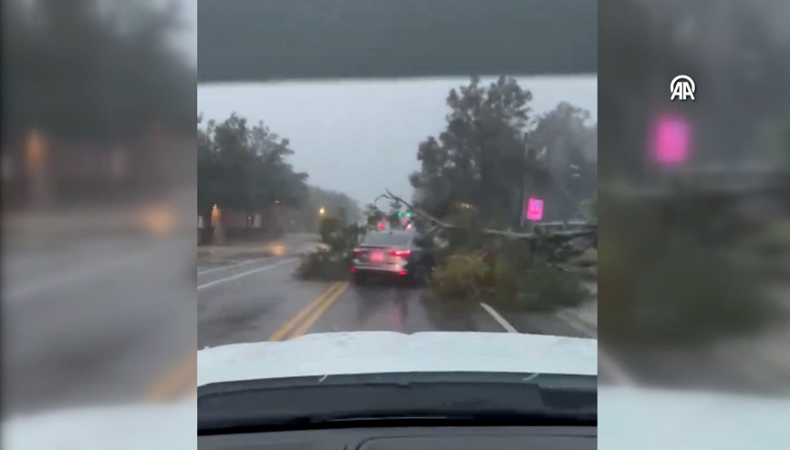 ABDde yüzyılın kasırgası Milton, yıkıp geçiyor