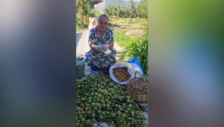 Safiye Soyman köyüne gitti