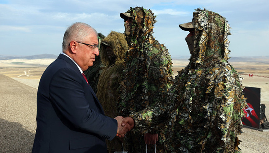 Milli Savunma Bakanı Güler: İsrail terörü, güney coğrafyamızın kargaşaya sürüklenme riskini artırmıştır Milli Savunma Bakanı Güler: İsrail terörü, güney coğrafyamızın kargaşaya sürüklenme riskini artırmıştır