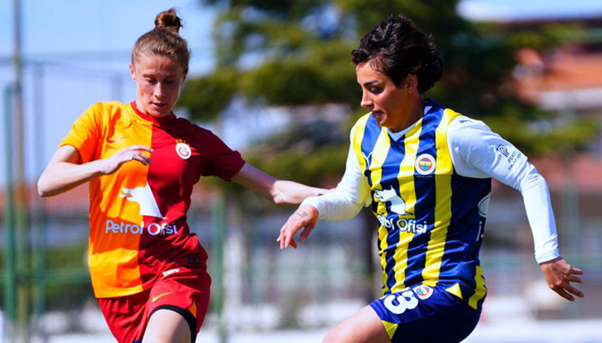 Kadın futbolunda Fenerbahçe ve Galatasaray karşı karşıya