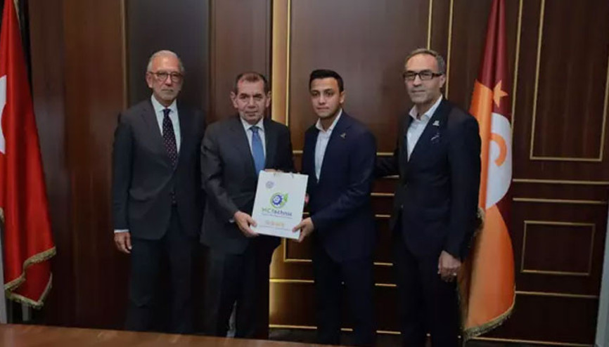 Galatasaraydan MCT Technic ile sponsorluk anlaşması