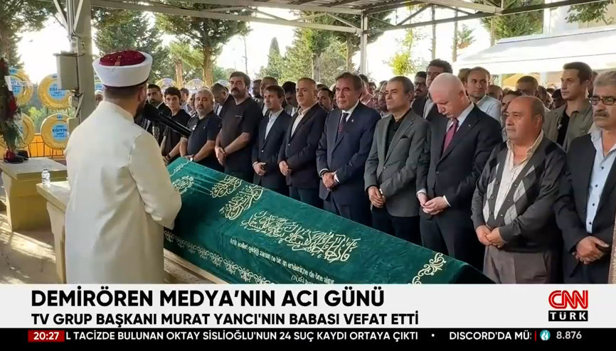 Demirören Medya TV Grup Başkanı Murat Yancı’nın babası son yolculuğuna uğurlandı