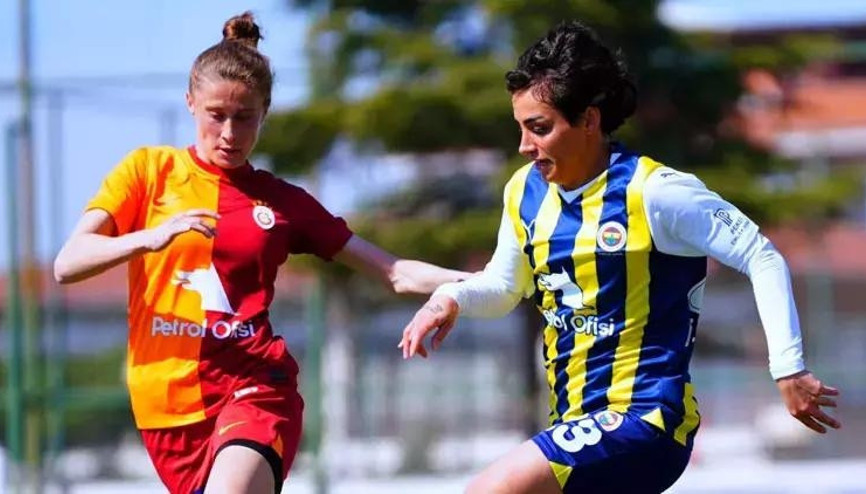 Kadın Futbol Süper Liginde derbi heyecanı