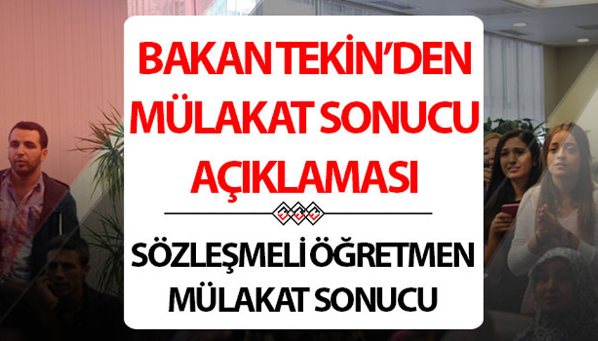 Öğretmenlik mülakat sonuçları açıklandı mı son dakika 2024 | Sözleşmeli öğretmenlik mülakat sonuçları son durum 17 EKİM 2024 | MEB mülakat sonuç tarihi
