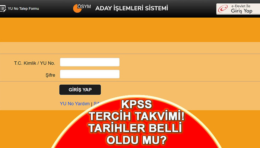 KPSS 2024 TERCİH TAKVİMİ || Sonuçlar değişti, gözler ÖSYMde KPSS Lisans, Ön Lisans ve Ortaöğretim tercihleri ne zaman başlayacak
