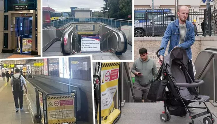 Raylı sistemlerde arızalı asansör ve yürüyen merdiven sorunu sürüyor