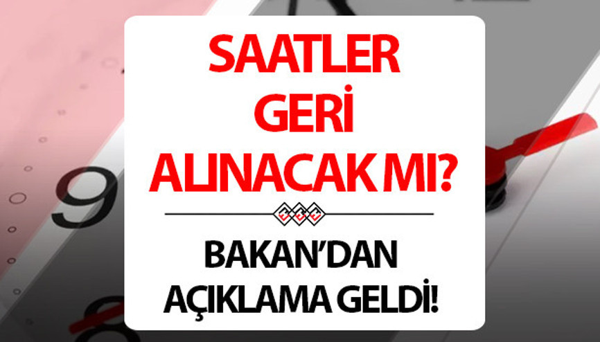 Saatler ne zaman geri alınacak Kış saati uygulamasına geçilecek mi, saatler geri alınacak mı İşte merak edilen detaylar Saatler ne zaman geri alınacak Kış saati uygulamasına geçilecek mi, saatler geri alınacak mı İşte merak edilen detaylar
