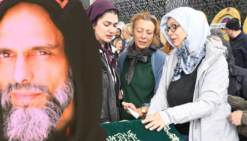 Dostları gözyaşlarını tutamadı...Hasan Yalnızoğluna veda
