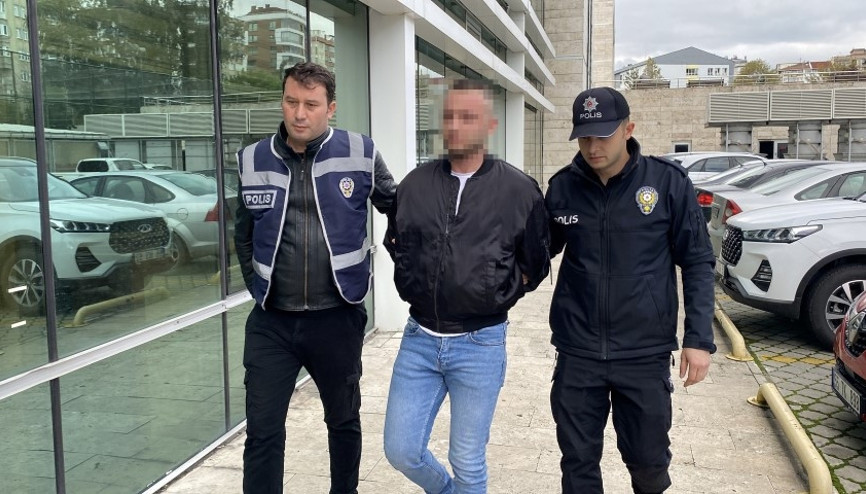 Samsunda sokak ortasında taciz iddiası Güvenlik kamerası görüntüleri izlenince tutuklandı