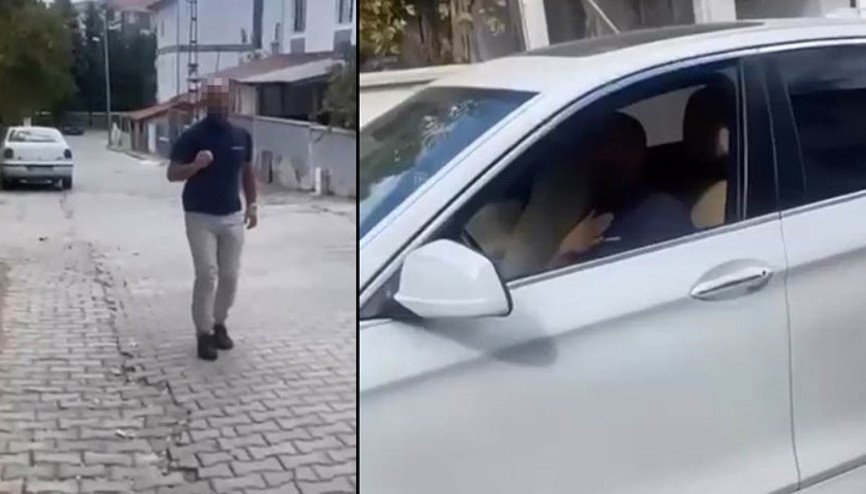 Ankarada 2 üniversite öğrencisini otomobille takip edip taciz eden şüpheli gözaltına alındı