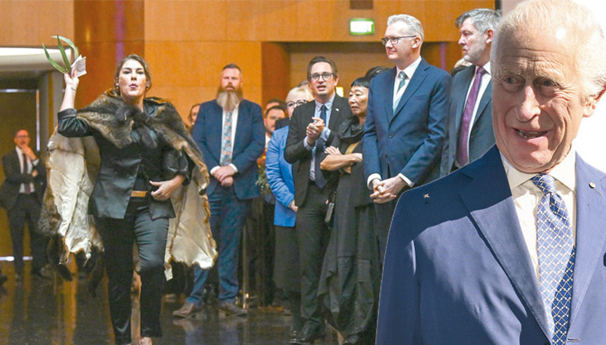 Charles’a protesto: ‘Bizim kralımız değilsin’