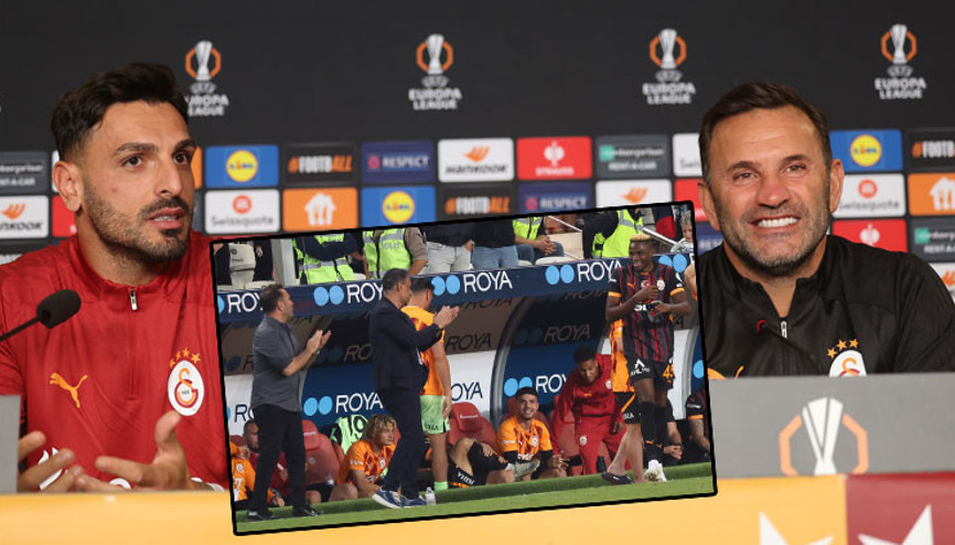 Galatasaray basın toplantısında güldüren anlar Osimhen, golde neden ona koştu Günay Güvenç açıkladı: Bana Atatürkü, İstiklal Marşını sordu...