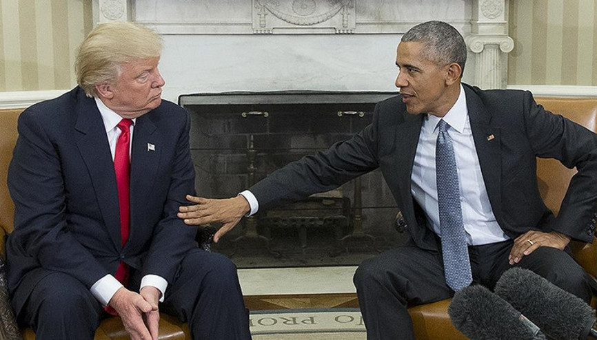 Trump bu kez de Obamayı hedef aldı