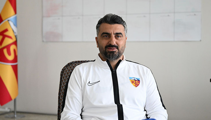 Kayserispor Teknik Direktörü Sinan Kaloğlu: Burada zor bir görev üstlendik
