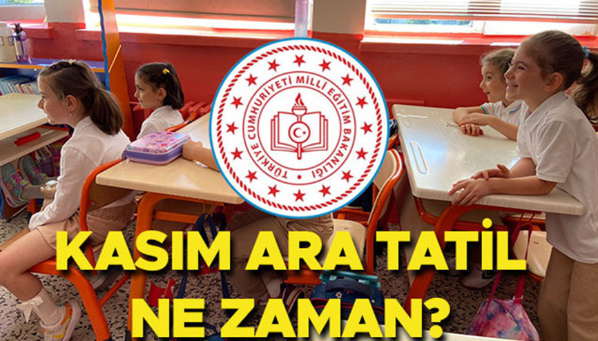 İLK ARA TATİL TARİHİ (KASIM AYI TATİLİ 2024) MEB TATİL TAKVİMİ || Okullarda kasım ara tatili ne zaman 2024, ilk ara tatile kaç gün kaldı MEB 1. ara tatil kaç gün İşte okullarda 2024 2025 ara tatil tarihleri