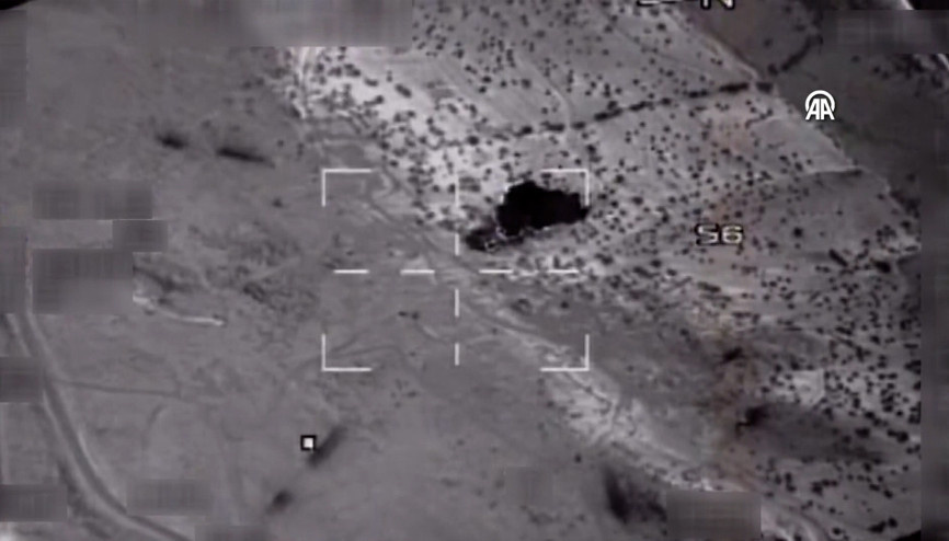 Irakın kuzeyine gerçekleştirilen hava harekatlarında 30 terörist etkisiz hale getirildi