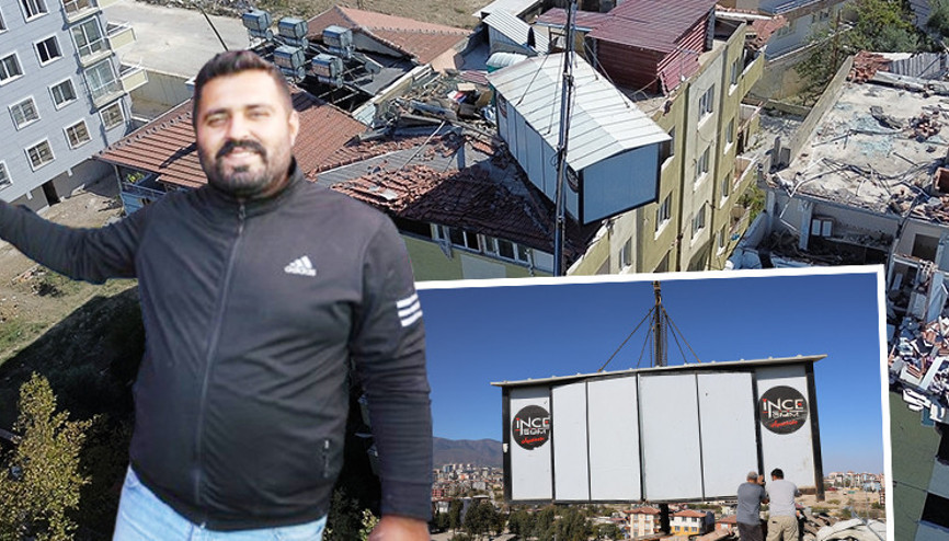 Görenler şaşkına dönüyor 30 yıllık tutkusu için 5 katlı binanın tepesine konteyner koydurdu
