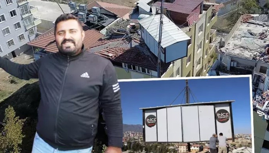 30 yıllık tutkusu için 5 katlı apartmanın üstüne vinçle konteyner koydurdu
