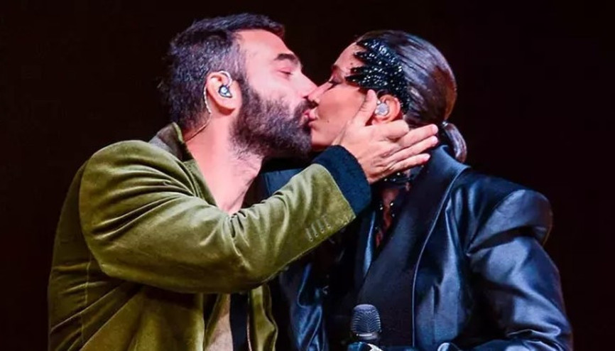 Sıla ve İlker Kalelinin romantik anları