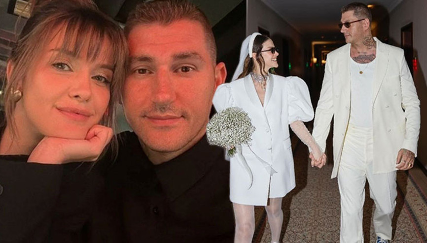 İrem Helvacıoğlu sevgilisi Ural Kaspar ile evlendi... İşte ilk fotoğraf