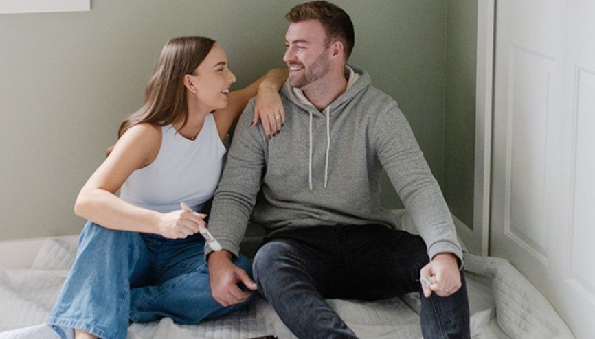 Düğününde hamile olduğunu gizlemişti... Oğlumuza oda hazırlıyoruz