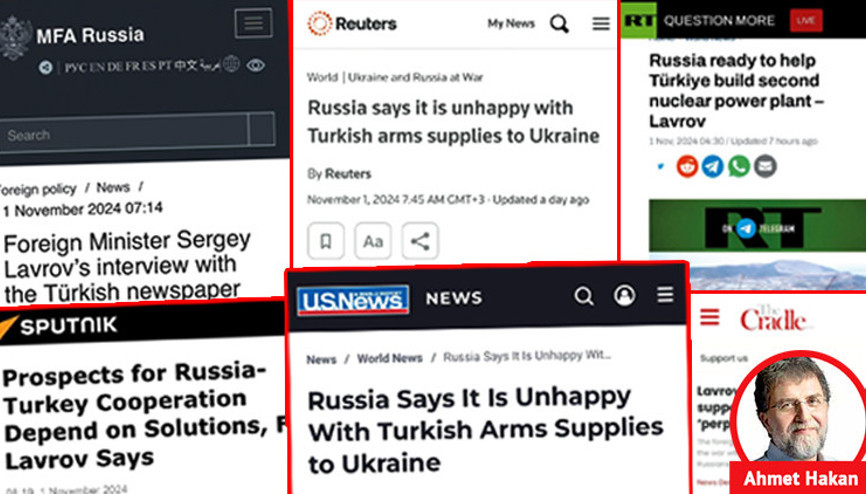 Dünya medyası Hürriyet’in Lavrov haberini konuştu