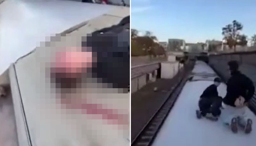 Gençlerin tren macerası ölümle bitti