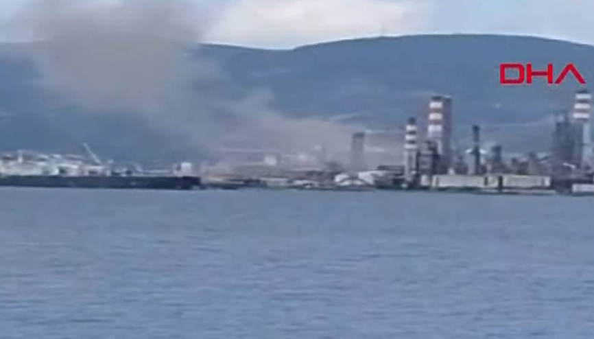 İzmitte TÜPRAŞ rafinerisinde patlama TÜPRAŞtan açıklama: 12 işçi hafif şekilde yaralandı