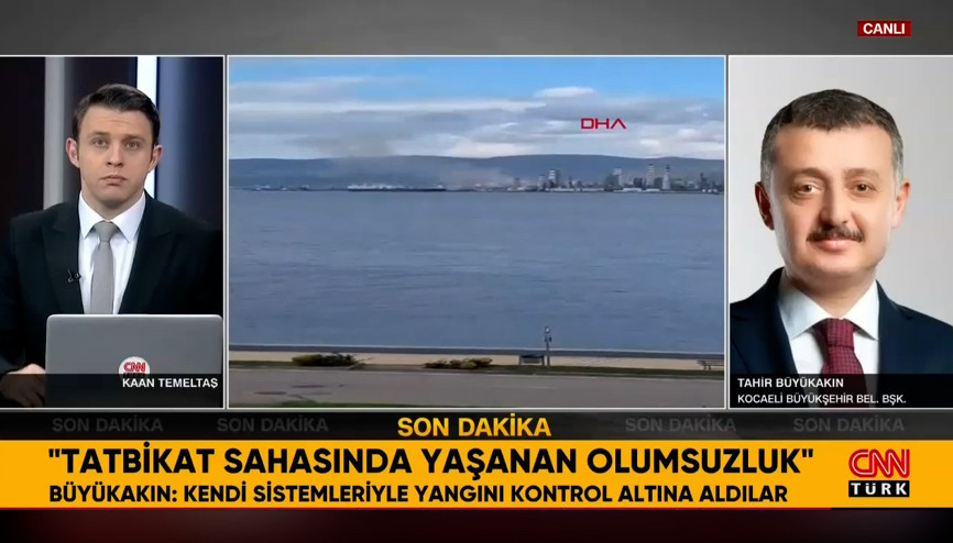 Kocaeli Büyükşehir Belediye Başkanı: Tatbikatta yaşanan olumsuzluktan kaynaklı bir patlama oldu Kocaeli Büyükşehir Belediye Başkanı: Tatbikatta yaşanan olumsuzluktan kaynaklı bir patlama oldu