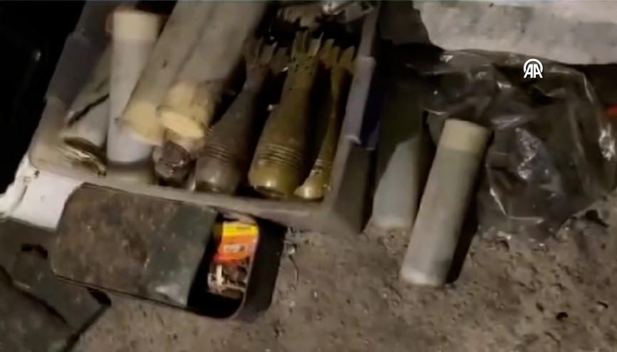 Pençe-Kilit Operasyonu bölgesinde çok sayıda silah ve mühimmat imha edildi