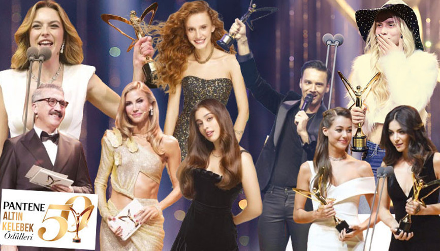50. Pantene Altın Kelebek Ödül Töreni heyecanı başlıyor