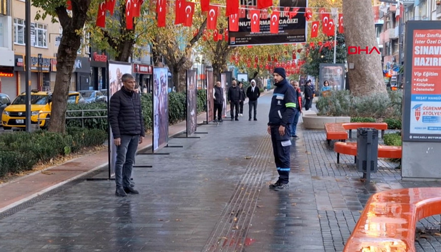 İzmit’te, saat 09.05’te hayat durdu