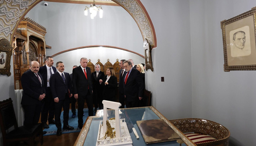 Cumhurbaşkanı Erdoğan, Atatürk Müze Köşkünün açılışını yaptı