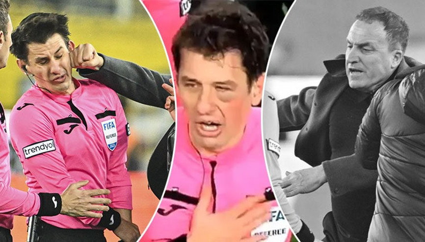 Türk futbol tarihinin en büyük skandalıydı Halil Umut Melere yumruk atan Faruk Koca hapis cezasına çarptırıldı