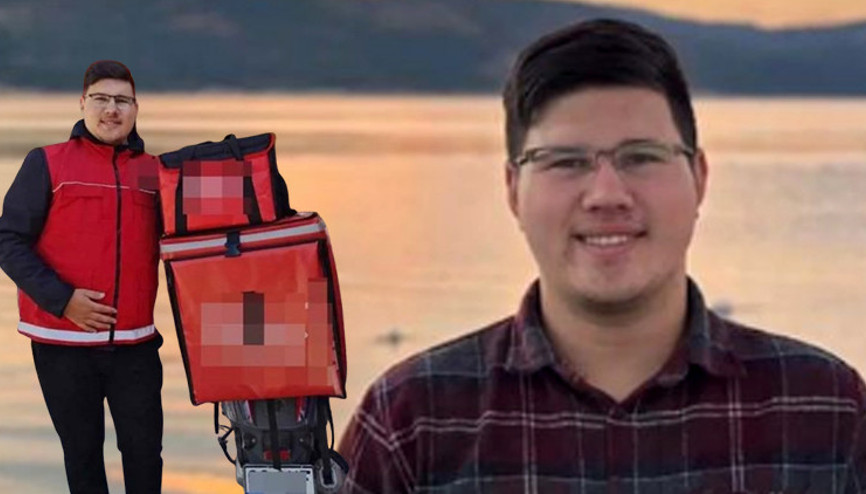 Üniversite öğrencisi motokurye genç, kazada hayatını kaybetti