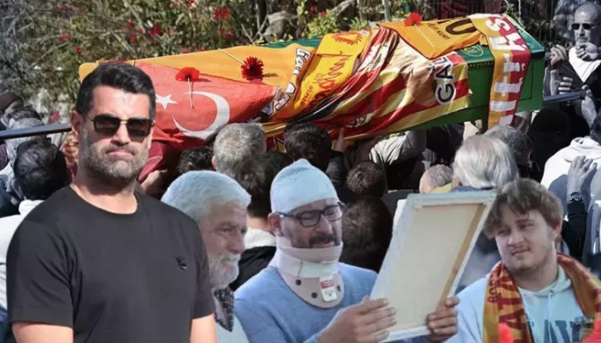 Trafik kazasında hayatını kaybeden 9 yaşındaki Galatasaray taraftarı Yiğit Kurt, Bodrum’da defnedildi